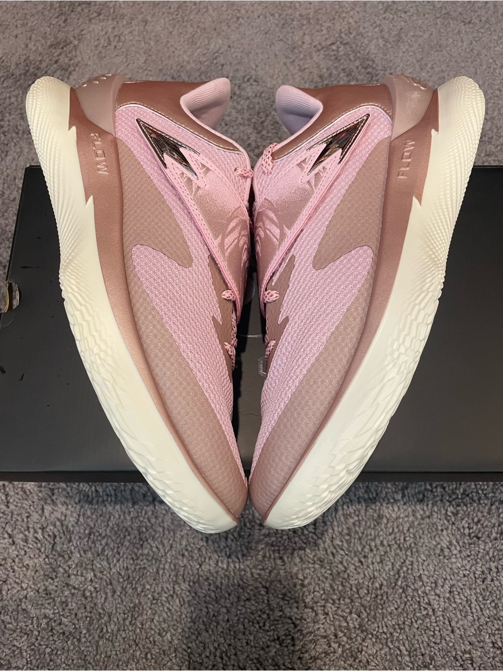 New Men’s Under Armour Curry Fox 1 'Reign Rose' — Size 11.5